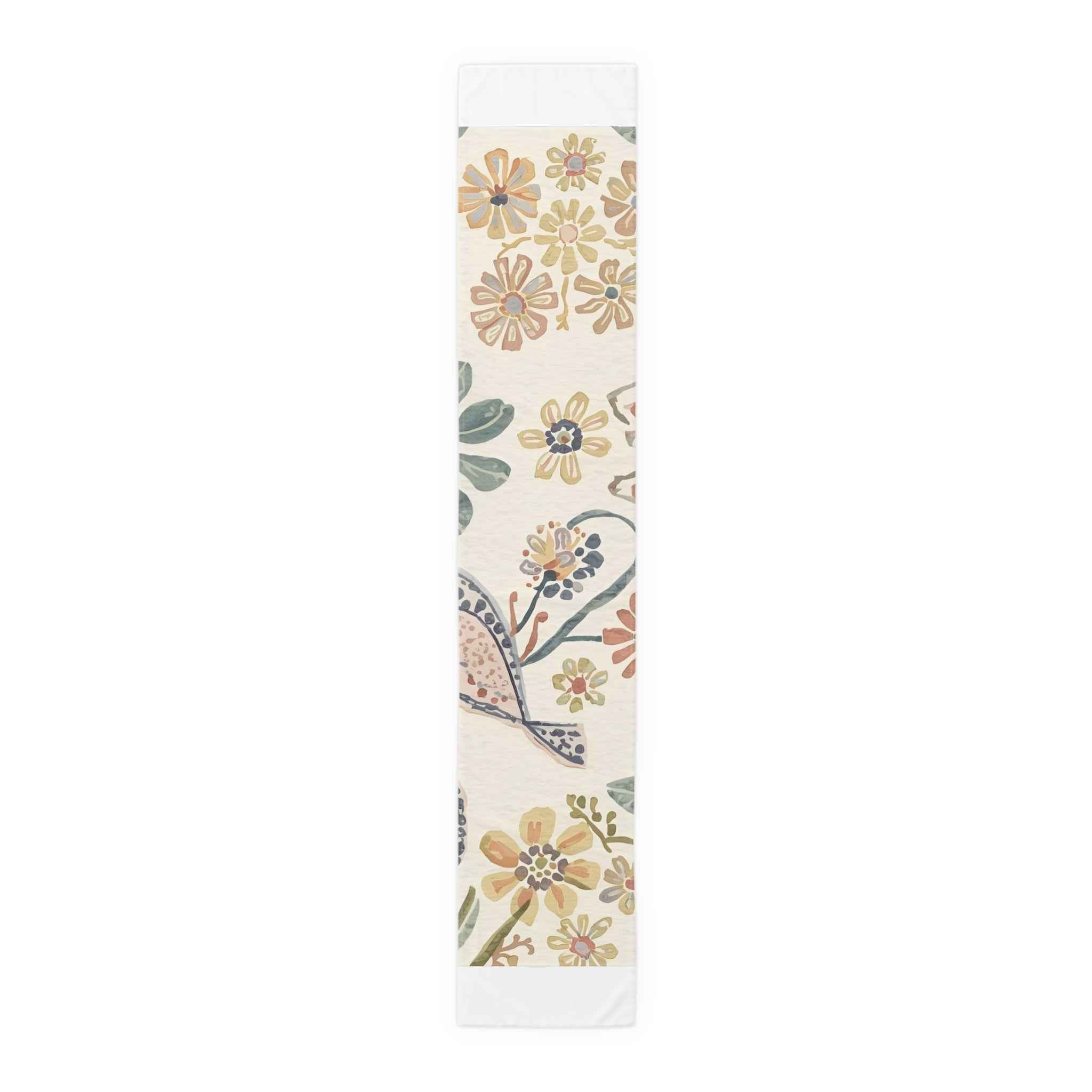 Floral Table Runner - Cottagecore Decor for Dining